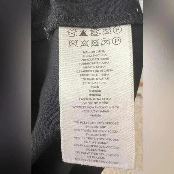 Michael Kors Belted Shirt Dress size Large Navy Blue - Picture 11 of 11